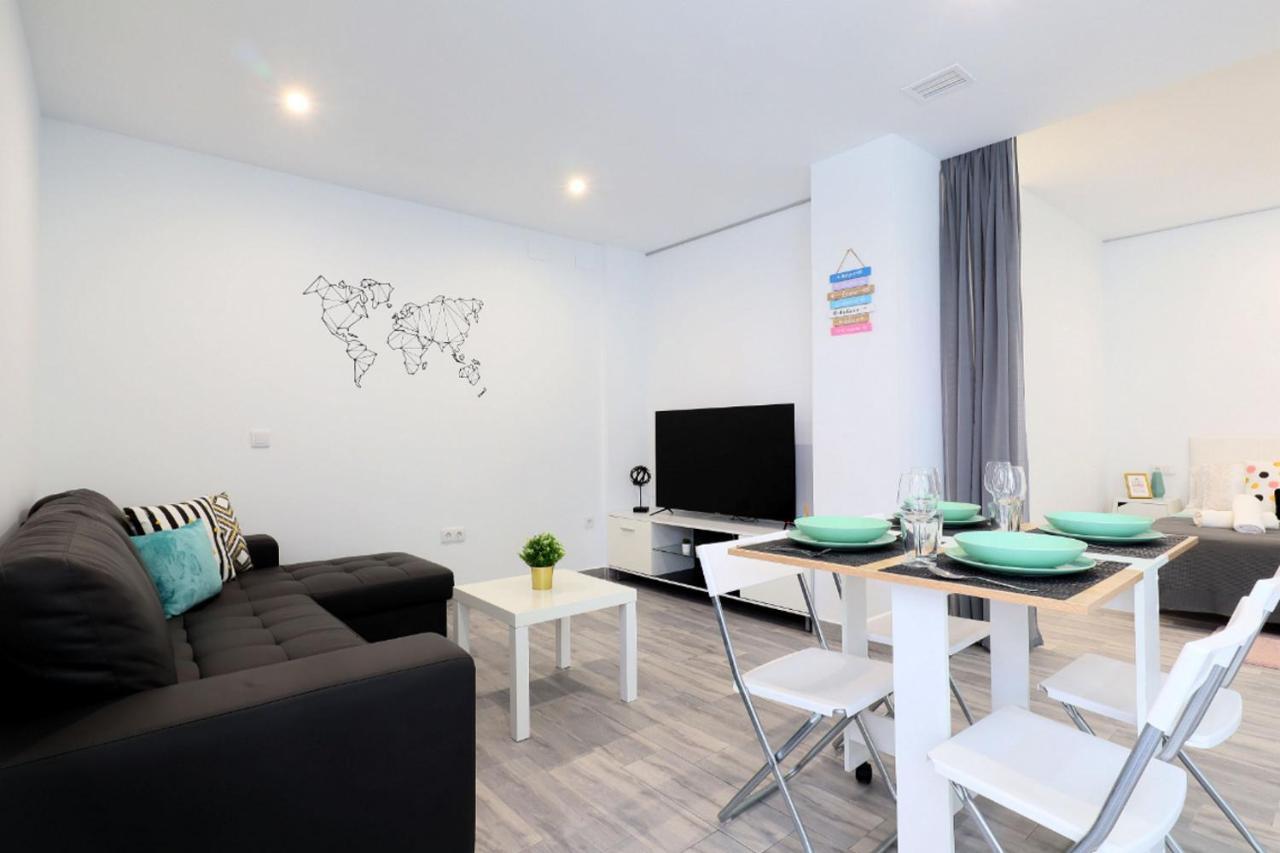 Apartamento Acogedor Loft En Bajo Centrico Con Parking Wifi
