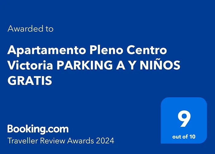Apartamento Pleno Centro Victoria PARKING A Y NIÑOS GRATIS