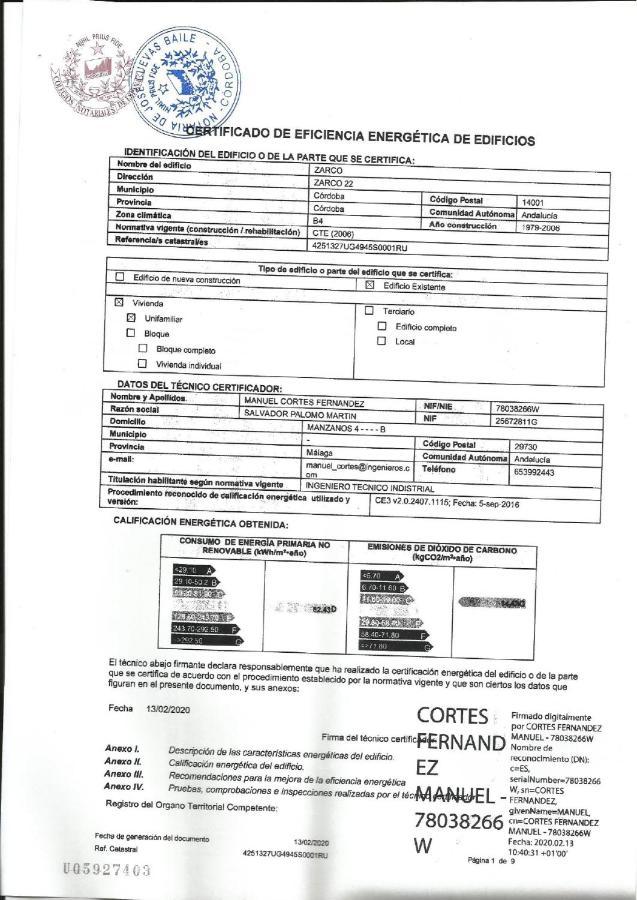 Purísima Vivienda Turística Apartamento Córdoba