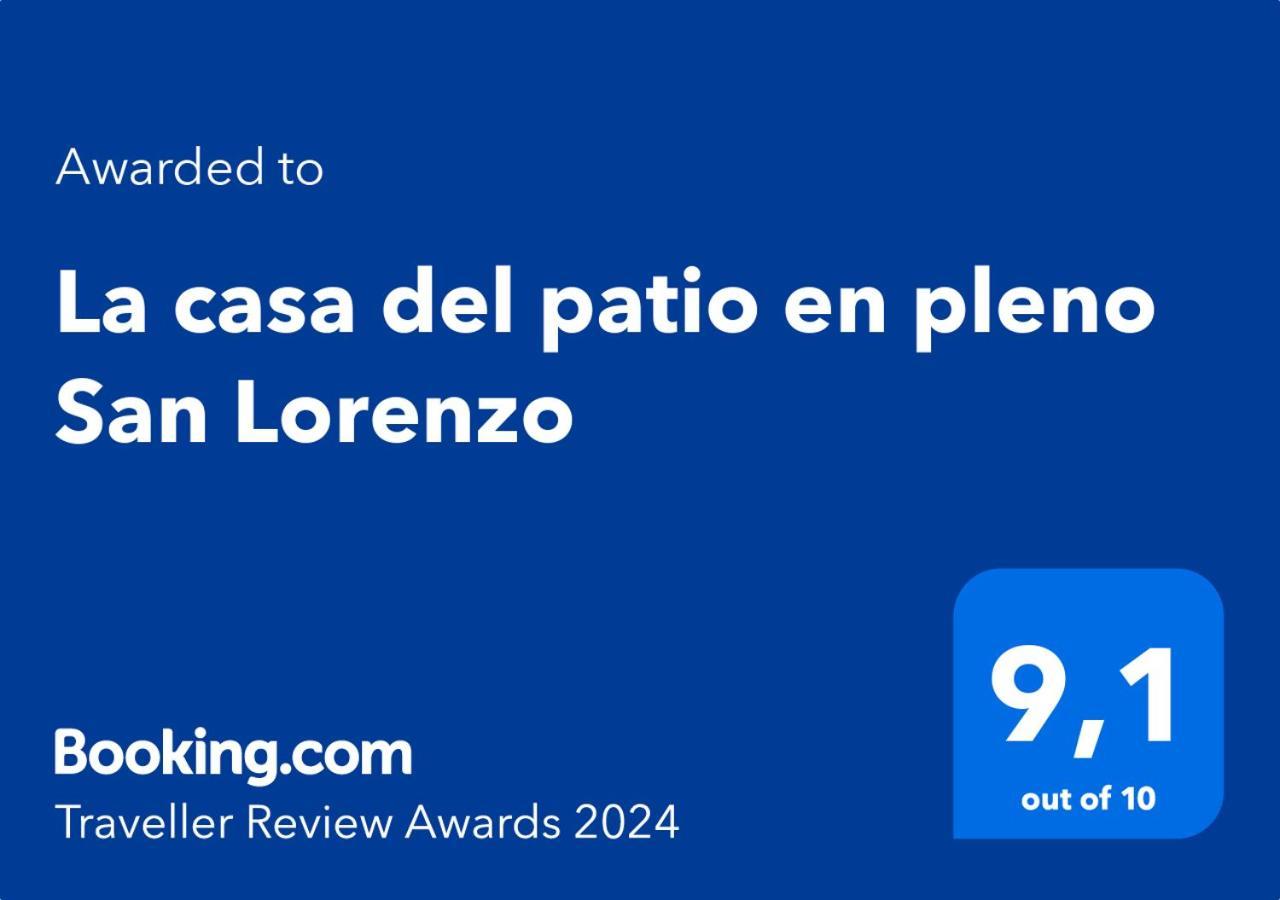 Apartamento La Casa Del Patio En Pleno San Lorenzo *