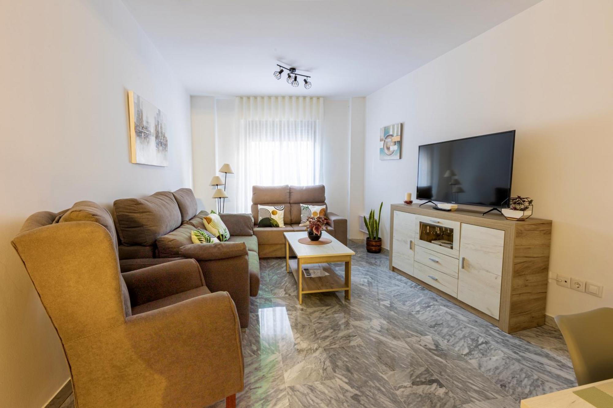 Apartamento Entre Patios Centro, Parking Incluido *