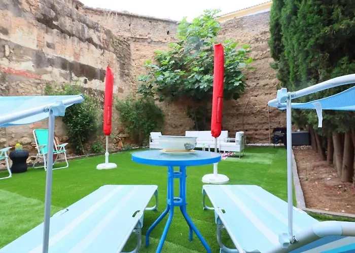 casa de los patios amurallados