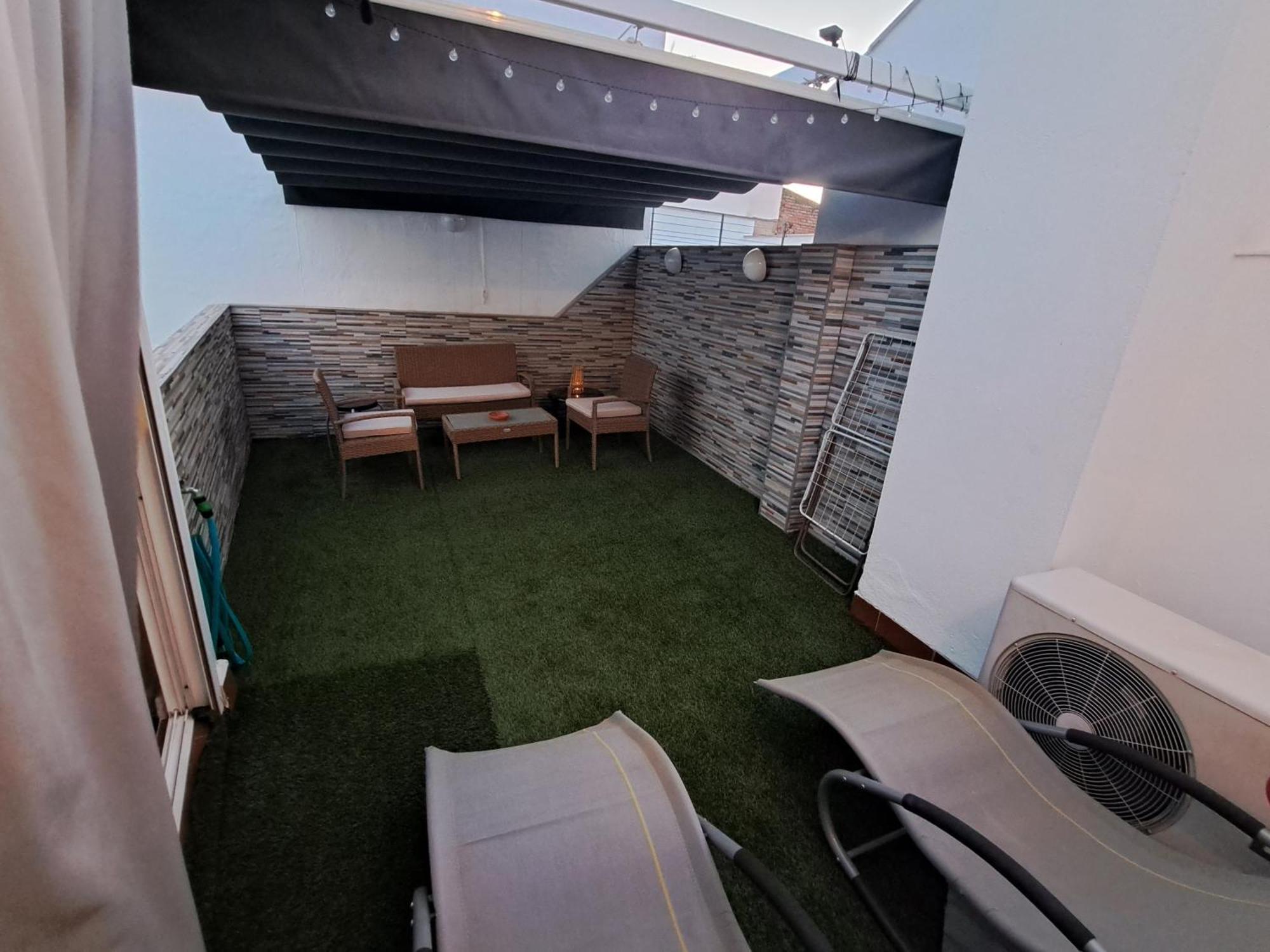 40m2 Con Terraza Chillout De 20m2 Totalmente Equipado En Casco Historico Apartamento