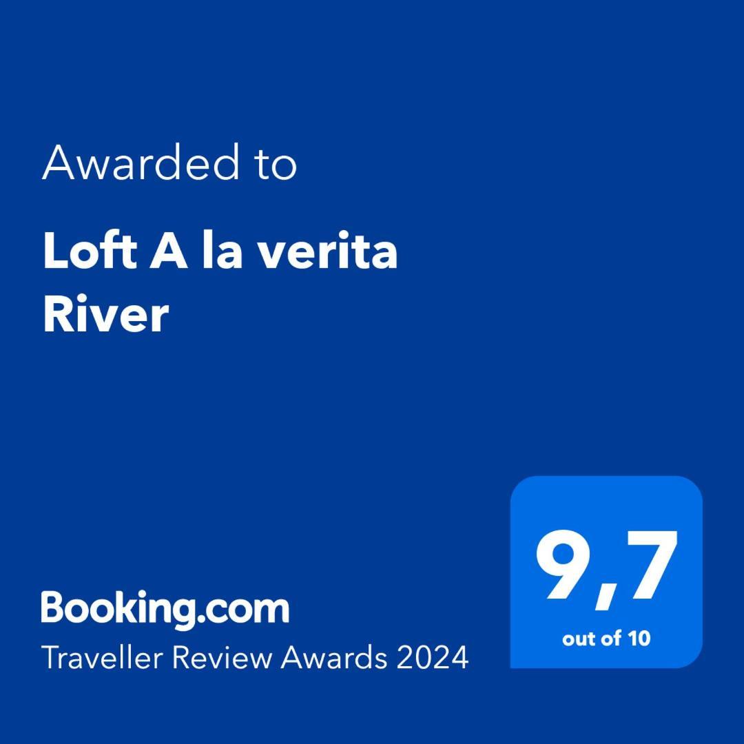 Loft A La Verita River, Parking Free Apartamento *