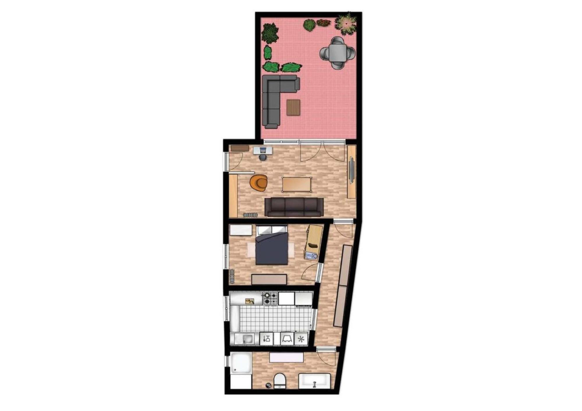 Apartamento Atico Con Terraza En Pleno Centro